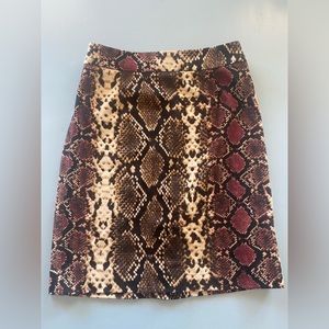 Calvin Klein Skirt - snakeskin pattern